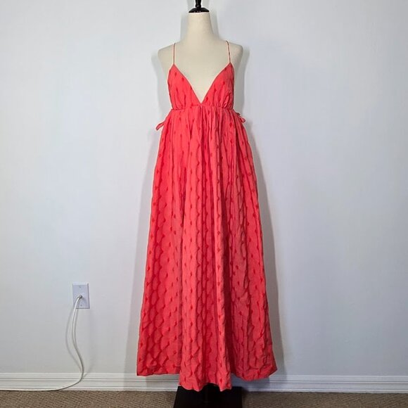 FREE PEOPLE primmy midi Dress Sz S NEW - Picture 2 of 11